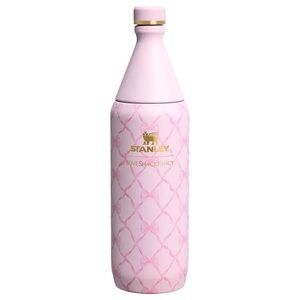 Stanley x Loveshackfancy Baby bow pink peppermint 34oz the all day slim bottle